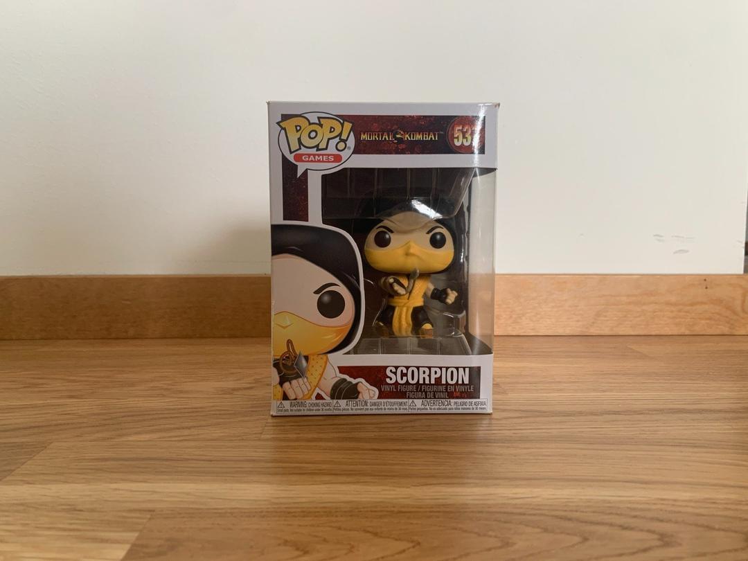 Funko Pop Mortal Kombat Scorpion figura